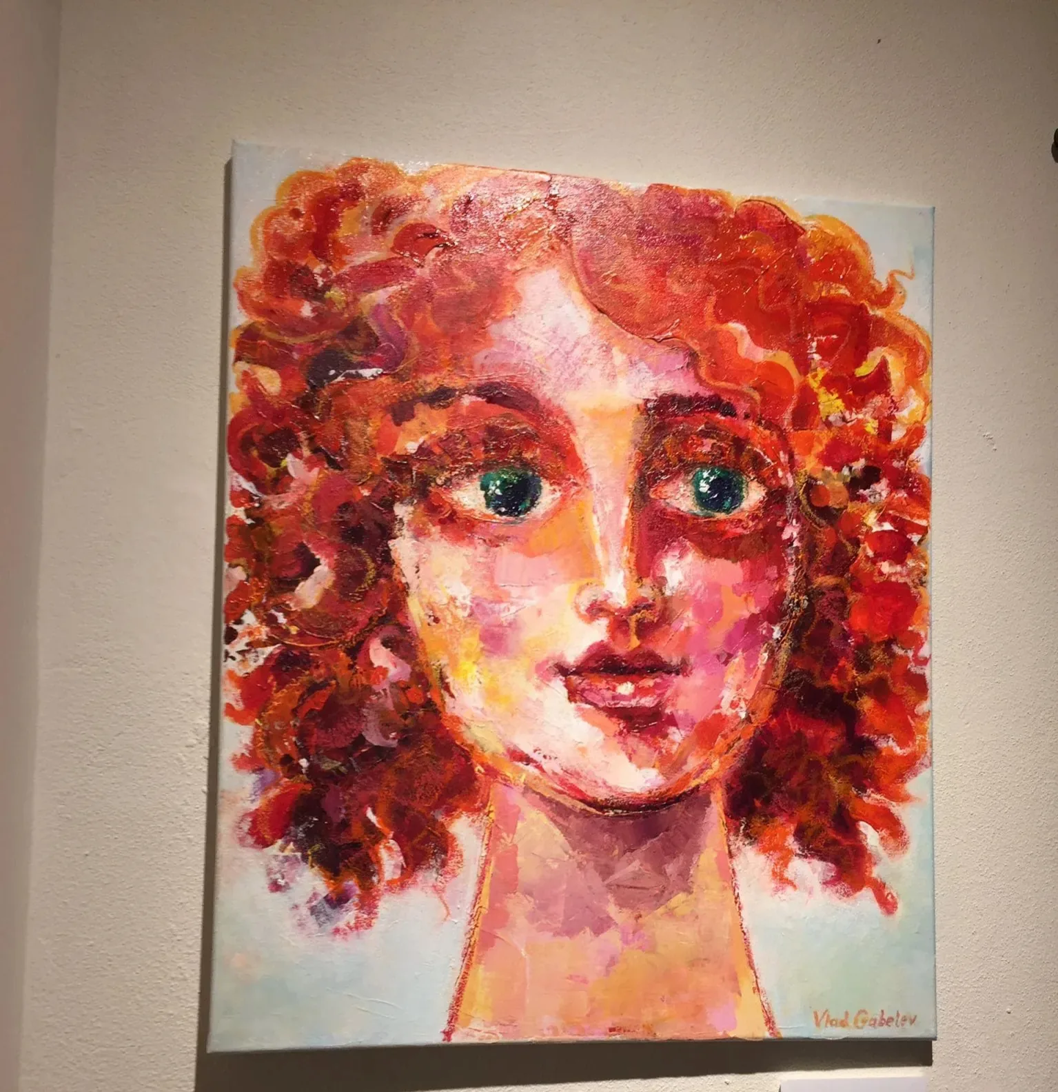 Experimental portrait artwork